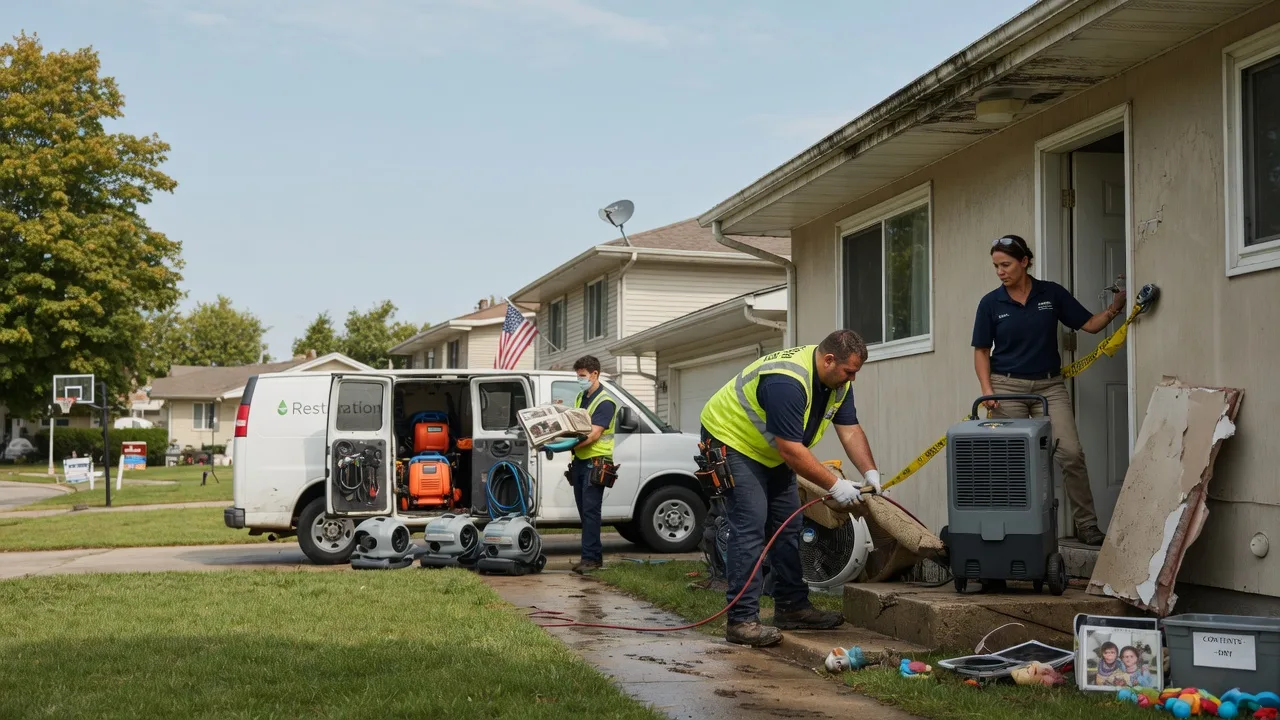 Water Damage Restoration in Wales, MA near me